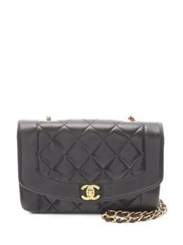 CHANEL Pre-Owned: Чёрная сумка 