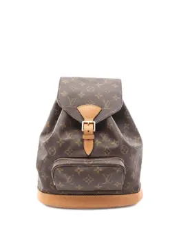 Louis Vuitton Pre-Owned: Коричневый рюкзак 