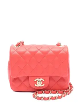 CHANEL Pre-Owned: Розовая сумка 