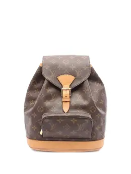 Louis Vuitton Pre-Owned: Коричневый рюкзак 