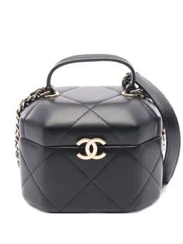 CHANEL Pre-Owned: Чёрная сумка 