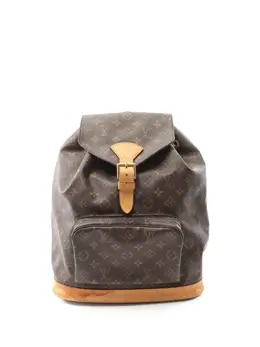 Louis Vuitton Pre-Owned: Коричневый рюкзак 