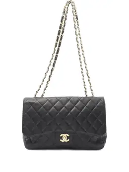 CHANEL Pre-Owned: Чёрная сумка 