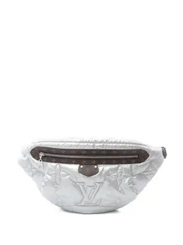 Louis Vuitton Pre-Owned: Белая поясная сумка 