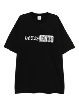 VETEMENTS: Хлопковая футболка 