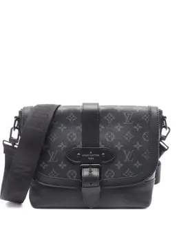 Louis Vuitton Pre-Owned: Чёрная сумка 