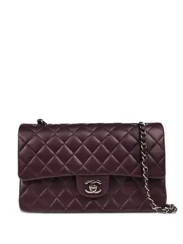 CHANEL Pre-Owned: Фиолетовая сумка 