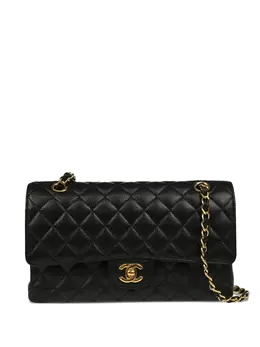 CHANEL Pre-Owned: Чёрная сумка 