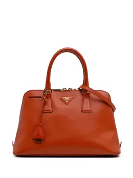 Prada Pre-Owned: Оранжевая сумка 