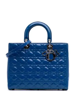Christian Dior Pre-Owned: Голубая сумка 