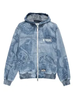 EVISU: Голубая толстовка 