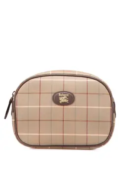 Burberry Pre-Owned: Коричневый клатч 