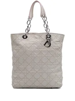 Christian Dior Pre-Owned: Белая сумка-шоппер 