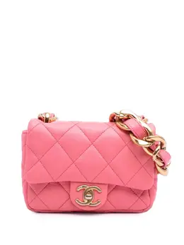 CHANEL Pre-Owned: Розовая сумка 