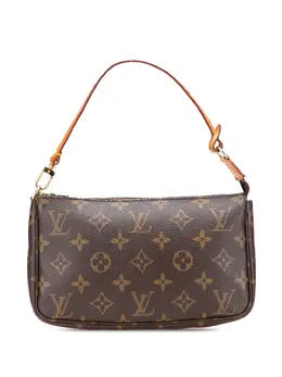 Louis Vuitton Pre-Owned: Коричневая сумка 