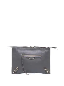 Balenciaga Pre-Owned: Серый клатч 