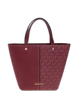Michael Michael Kors: Тёмная сумка-шоппер 
