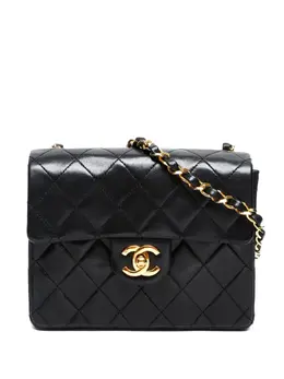 CHANEL Pre-Owned: Чёрная сумка 