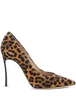 Casadei: Коричневые туфли 