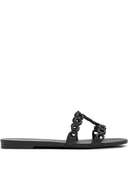 Aquazzura: Чёрные сандалии 