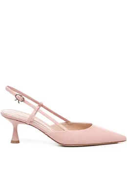 Gianvito Rossi: Светлые туфли 