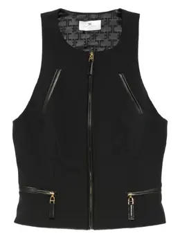 Elisabetta Franchi: Чёрная майка 