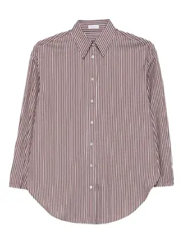 Brunello Cucinelli: Рубашка в полоску 