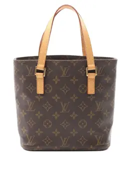 Louis Vuitton Pre-Owned: Коричневая сумка-шоппер 
