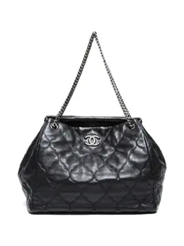 CHANEL Pre-Owned: Чёрная сумка 