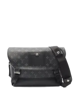 Louis Vuitton Pre-Owned: Чёрная сумка 