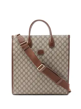 Gucci Pre-Owned: Бежевая сумка-шоппер 