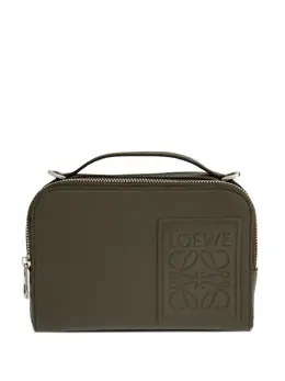LOEWE: Сумка  Anagram цвета хаки