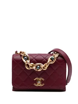 CHANEL Pre-Owned: Красная сумка 