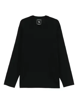 Y-3: Футболка с длинным рукавом 