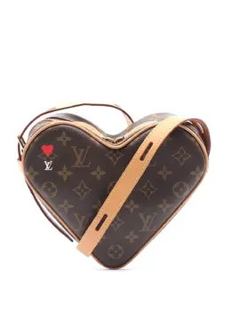 Louis Vuitton Pre-Owned: Коричневая сумка через плечо 