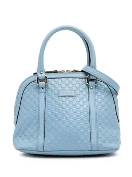 Gucci Pre-Owned: Голубая сумка 