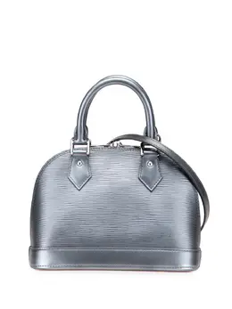 Louis Vuitton Pre-Owned: Серебристая сумка 