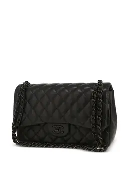 CHANEL Pre-Owned: Чёрная сумка 