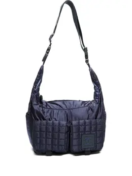 CHANEL Pre-Owned: Синяя сумка 