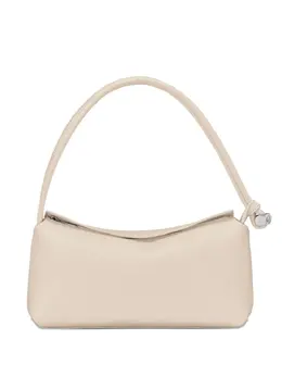 Longchamp: Бежевая сумка  Roseau