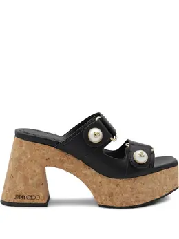Jimmy Choo: Чёрные босоножки 
