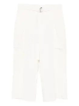 sacai: Белые брюки 