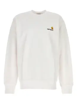 Carhartt WIP: Белый свитшот  American