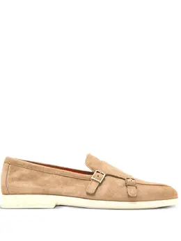 Santoni: Светлые туфли 