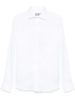 Canali: Белая рубашка 