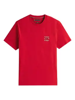 Tommy Hilfiger: Хлопковая футболка 