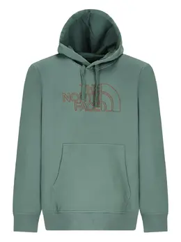The North Face: Зелёная толстовка  Logo