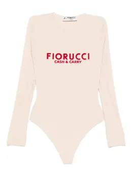Fiorucci: Боди с принтом 
