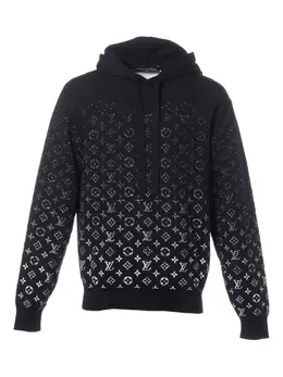Louis Vuitton Pre-Owned: Чёрная толстовка 
