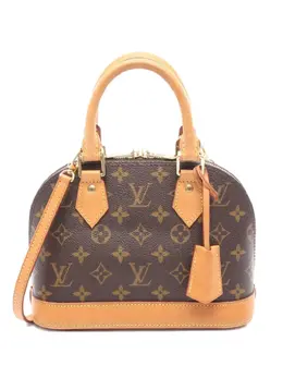 Louis Vuitton Pre-Owned: Коричневая сумка 
